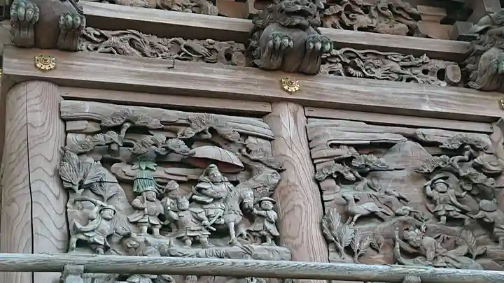 越谷香取神社の芸術