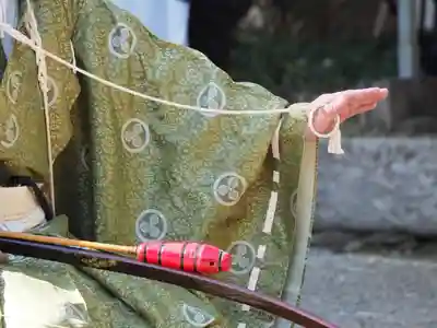 川田八幡神社のお祭り