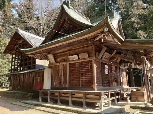 安房神社の本殿