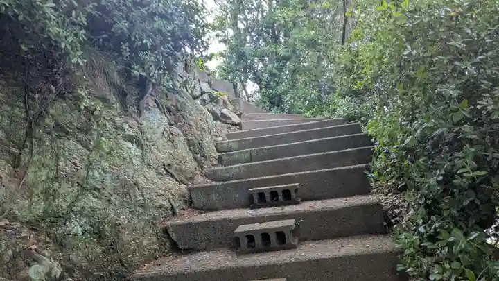荒神宮の庭園