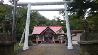 厚岸神社の鳥居
