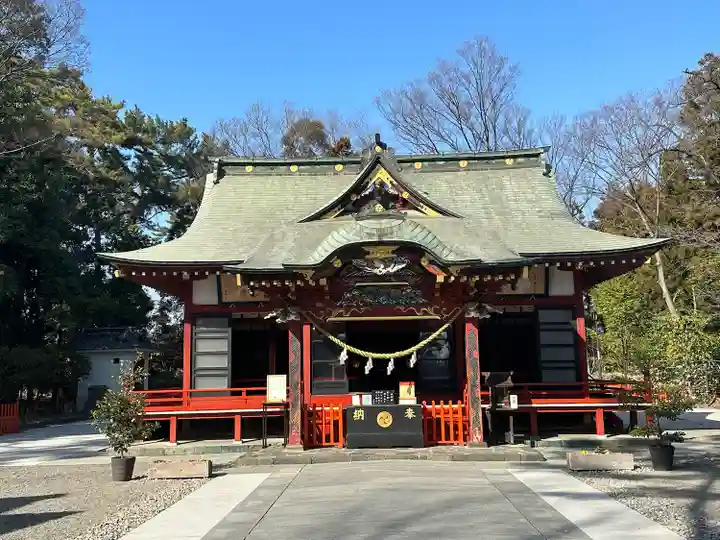 玉村八幡宮の本殿・本堂