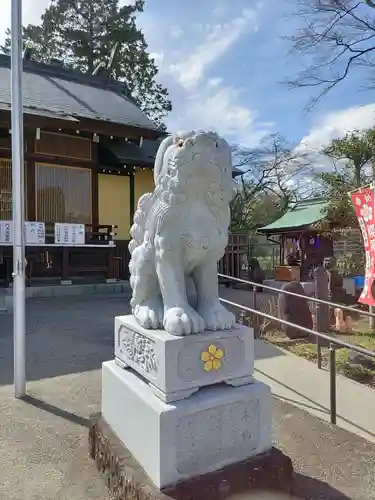櫻岡大神宮の狛犬