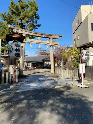 與杼神社の鳥居