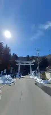 諏訪大社の鳥居