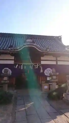 小山産土神社の本殿・本堂