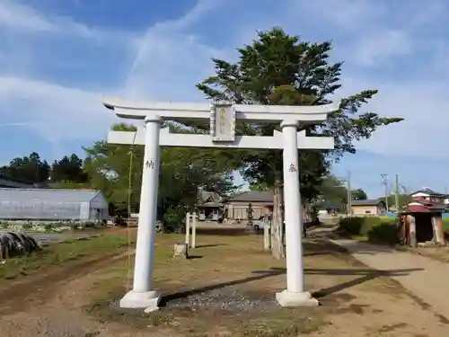 伏木香取神社の鳥居