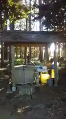 鹿島神社の手水