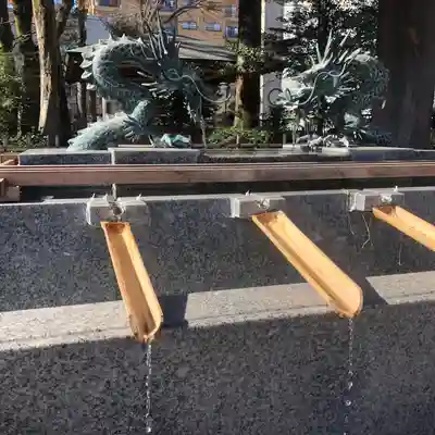 大國魂神社の手水舎