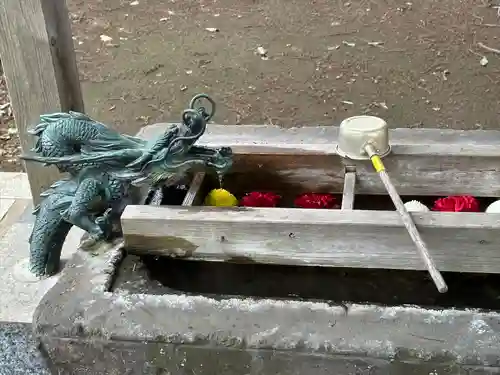 久伊豆神社の手水舎