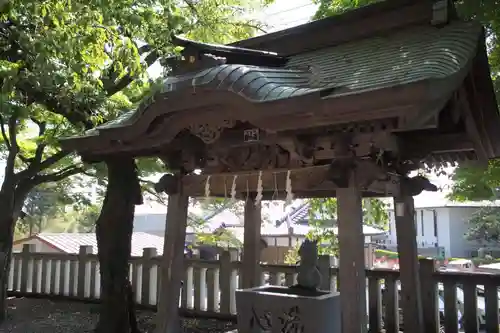 大甕神社の手水舎