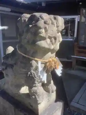 素盞男社の狛犬