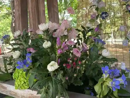 彌彦神社　(伊夜日子神社)の手水舎