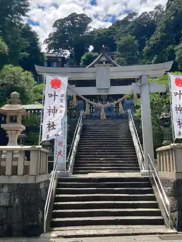 叶神社 (西叶神社)の鳥居