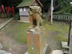 大津諏訪神社の狛犬