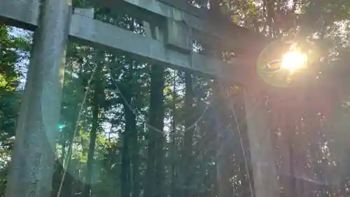 熊山神社の鳥居