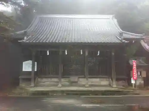 高良大社の本殿・本堂