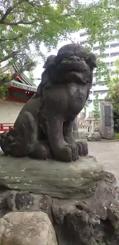 河原町稲荷神社の狛犬