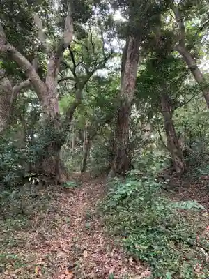 惶根神社の周辺