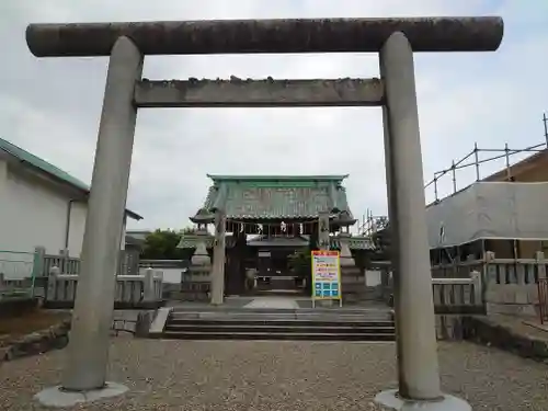 西條神社の鳥居