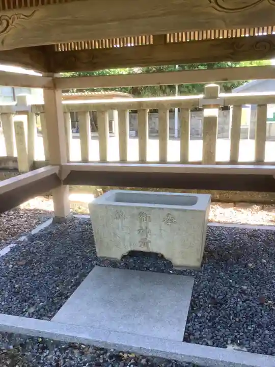 豊受神社の手水舎