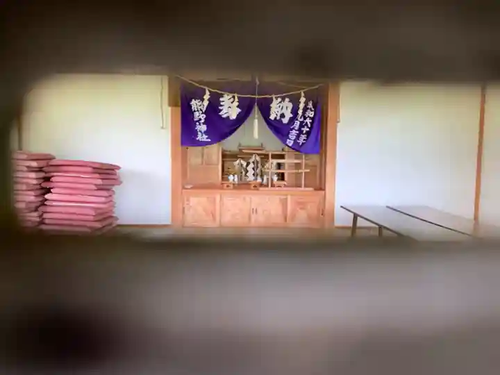 熊野権現の本殿・本堂