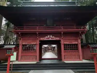 富士山東口本宮 冨士浅間神社の山門・神門