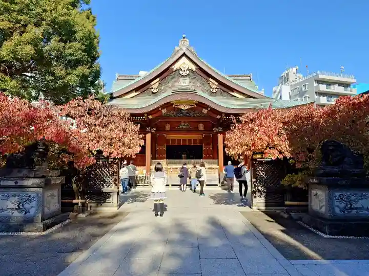 湯島天満宮の本殿・本堂