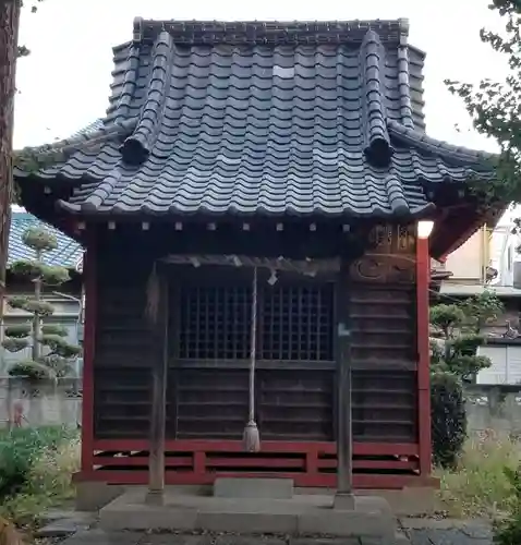 稲荷神社の本殿・本堂