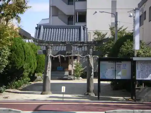 鏑流神社の鳥居