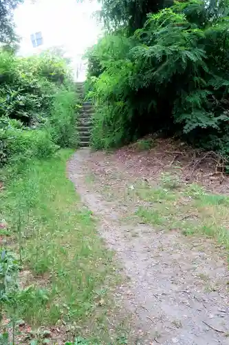 木魂神社の周辺