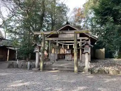 箕曲中松原神社の本殿・本堂