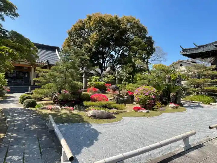 近松寺の庭園