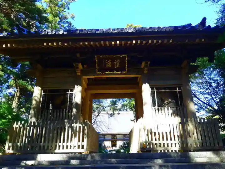 龍潭寺の山門・神門