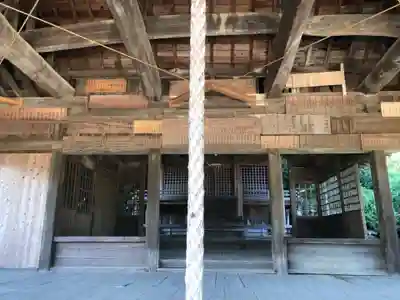 築狭神社の本殿・本堂