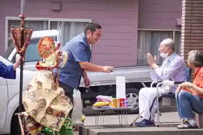 尻岸内八幡神社のお祭り