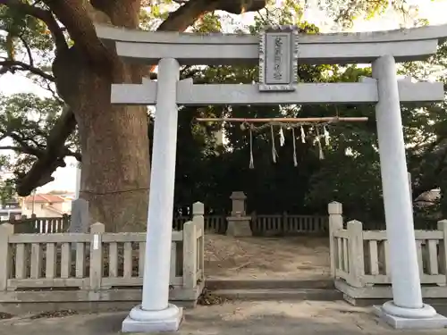 志筑神社の鳥居