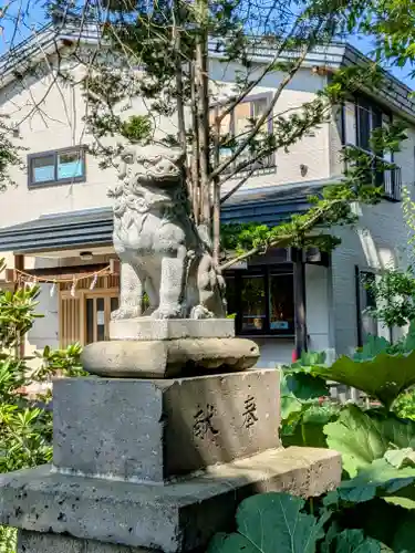 帯広三吉神社の狛犬