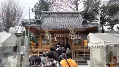 川越熊野神社の本殿・本堂