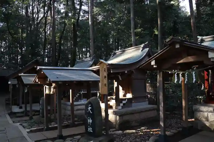 駒木諏訪神社の末社・摂社