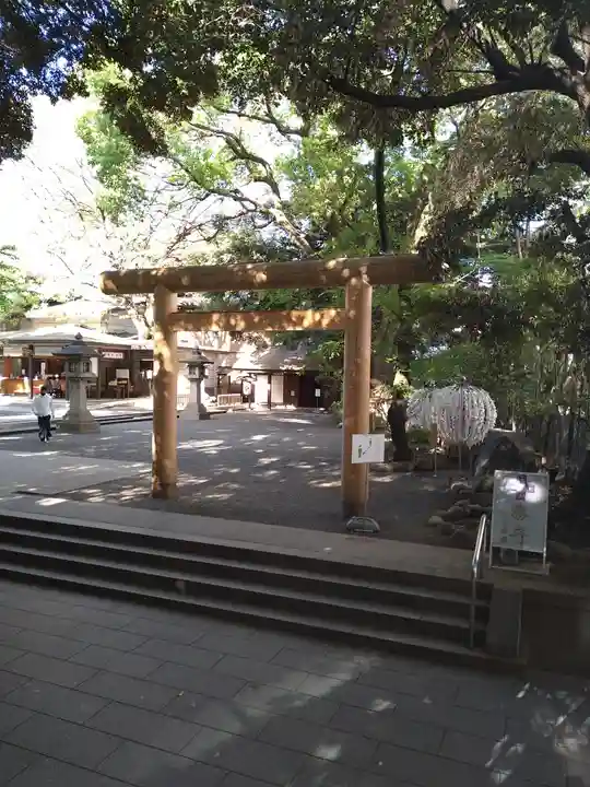 乃木神社の鳥居