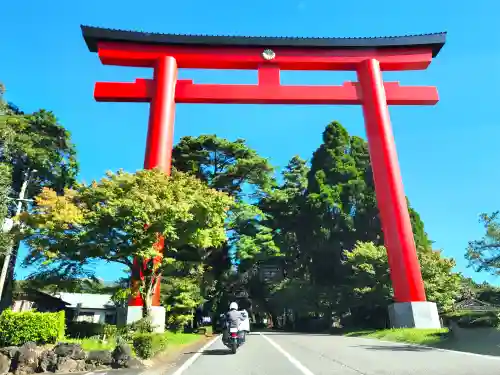 霧島神宮の鳥居