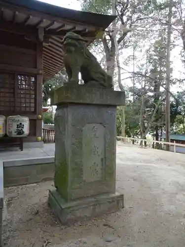 常陸國總社宮の狛犬