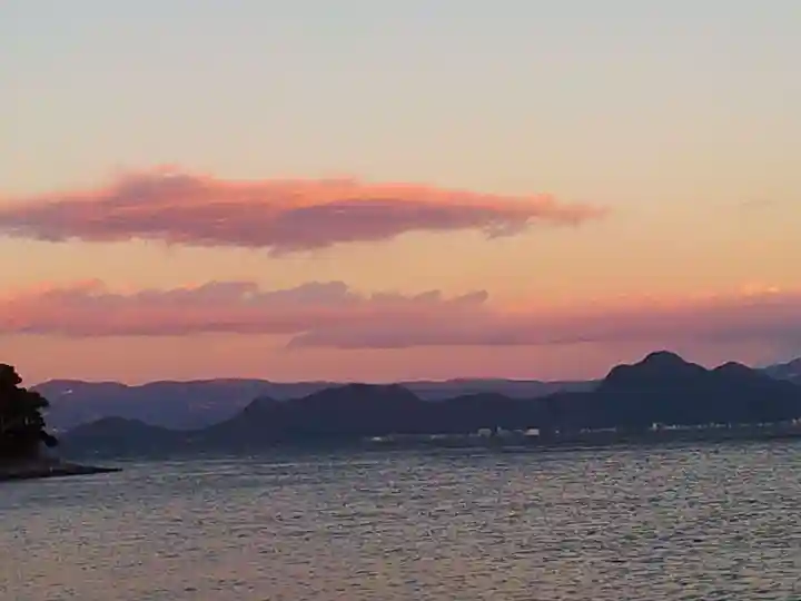 大瀬神社の景色