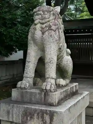 川口神社の狛犬
