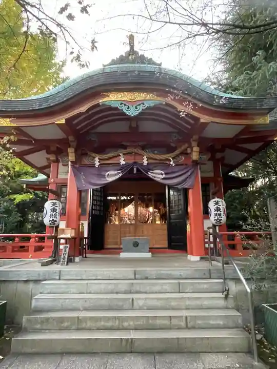 芝東照宮の本殿・本堂