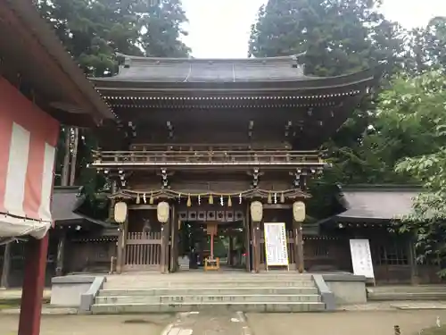 伊佐須美神社の山門