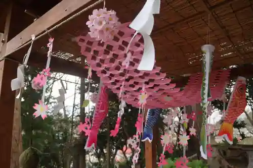 阿久津「田村神社」（郡山市阿久津町）旧社名：伊豆箱根三嶋三社の手水舎