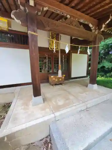 阿夫利天神社の本殿