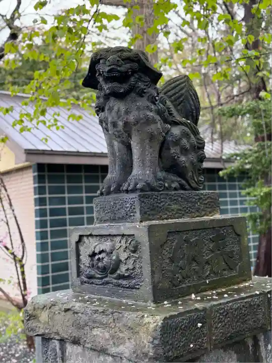 錦山天満宮の狛犬